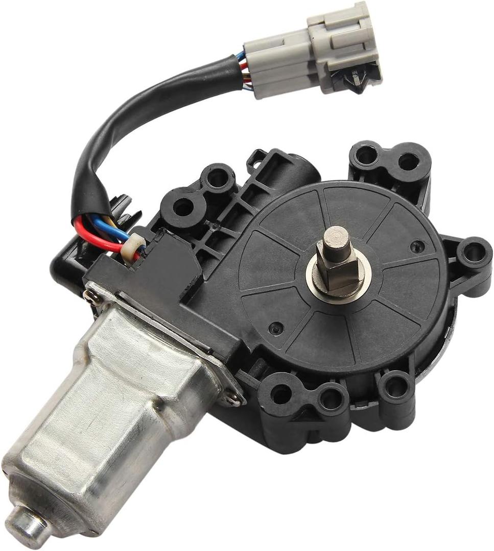 Window Lift Motor Front Left Driver Side | for 2004-2014 Nissan Titan, 2004 Nissan Pathfinder Armada, 2005-2014 Nissan Armada, 2004-2011 Infiniti QX56 | Replace # 80731-ZT01A 80731-9FJ0A