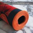 American Mahjong Mat, Rolled Neoprene, Terra Earth Tone, 31.5 x 31.5 inches