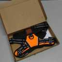 PHOEPET No Pull Dog Harness Medium Reflective Front Clip Vest with Handle,Adjustable 2 Metal Rings 3 Buckles,[Easy to Put on & Take Off](M, Orange)