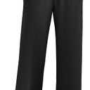 SINOPHANT Wide Leg Yoga Pants for Women Casual Loose Sweatpants High Waist Palazzo Lounge Pajama with Pockets Black XL 32inch