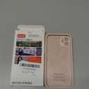 Vooii Compatible with iPhone 11 Case, Upgraded Liquid Silicone with [Flat Edges] [Camera Protection] [Soft Anti-Scratch Microfiber Lining] Phone Case for iPhone 11 6.1 inch - Sand Pink