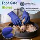 SWIFTLITE Disposable Nitrile Gloves, Food Safe, Latex-Free Powder-Free, Kitchen Rubber Gloves for Cooking and Cleaning, Medium