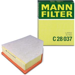Mann Filter C 28 037 Engine Air Filter Replacement Compatible With BMW 530e, 530i, 540i, 740i, 745e, 840i, X3, X4, X5, X7