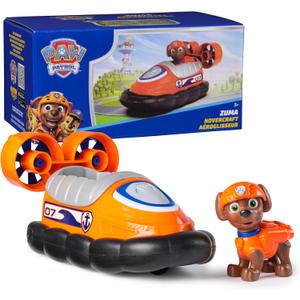 PAW Patrol, Zumas Hovercraft, Toy Vehicle with Collectible Action Figure, Sustainably Minded Kids Toys for Boys & Girls Ages 3 and Up