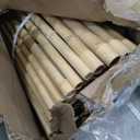 Mininfa Natural Rolled Bamboo Fence, Eco-Friendly Bamboo Fencing, 4 ft High x 6 ft Long