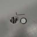 Bike Clock - Waterproof Handlebar Mount Clock for Cruiser, Vintage Bikes, and Motorcycles, Fits 7/8" to 1" Handlebars