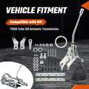 TH350 Transmission Shifter Fit For GM Turbo 350 Automatic Transmissions Complete Kit, 12" Stick