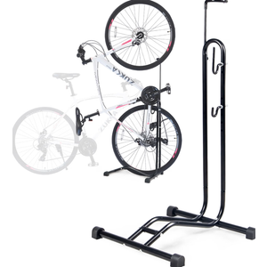 BALINGE Bike Floor Stand - Parking Rack for Indoor & Outdoor, Mountain & Road Bikes, 1 Pack