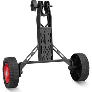 Adjustable String Trimmer Support Wheel Attachment,Upgrade Design Lawn Mower Auxiliary Wheels suitable for most mowers shaft tubes of 25mm/26mm and 28mm, Portable String Trimmer Wheel for Weed