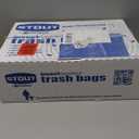 Stout P4045K20 Trash Garbage Bags 45gal 2mil 40 x 45 Black 65/Box