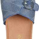 Skechers Women's Lifted Comfort-Restless Wave Slide Sandal, US 9