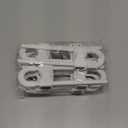 Jetec 10 Pieces Cabinet Locks for Babies, U-Shaped Proofing Drawers Safety Child Locks Adjustable, Easy to Use Childproof Latch for Knob Handle on Kitchen Door Storage Cupboard Closet (White)