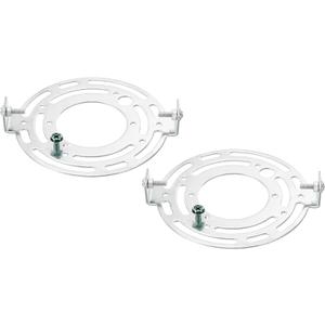 PATIKIL 115mm (4.53") Universal Light Fixture Mounting Bracket Kit, 2set Light Crossbar Round Ceiling Plate for Wall Light, Close to Ceiling Light, Chandelier