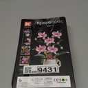 Pink Orchid Flower Building Set for Adults, Coffee Cup Orchid Botanical Collection Plant Building Kit, Home and Office Decor Gift for Christmas Day, Valentines, Birthday 567pcs