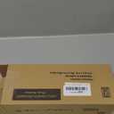 Bamboo Drawer Organizer  Set of 2 Stackable Storage Boxes, Silverware Tray & Small Gadget Holder for Kitchen Drawers, 9" x 3" x 2" (Outer), 8.3" x 2.3" x 1.77" (Inner) (Yellow)