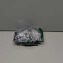 OYOANGLE Women's Minimalist Leather Button Pleated Shorts Zipper High Waisted Straight Leg Casual Shorts, No Size