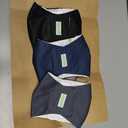 Wegreeco Washable Male Dog Belly Band (Stylish Pattern)- Pack of 3 - Washable Male Dog Belly Wrap, Dog Diapers Male (Black, Charcoal, Navy, X-Small)