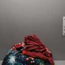 7 Pcs Queen Size Christmas Comforter Set with 2 Pillowcases & 2 Shams, Red Cute Snowman Bedding for Kids and Adults, Farmhouse Truck Snow Bed in a Bag with Flat Fitted Sheet