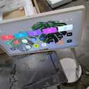 LG 27-Inch StanbyME 2 with Folio Cover, Portable Touch Screen, Dolby Vision, HDR10, Filmmaker Mode, Built-in Battery, Full Swivel Rotation (27LX6TYGA, 2025)