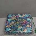 Double-Layer Nail Polish Organizer-Holds 42 Bottles, Nail Polish Storage with Handle, Nail Bag Organizer Case for Professional Manicure Kit & Travel (Leaf, 42 Bottles-Small)