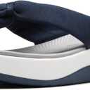 Clarks Women's Arla Glison Flip Flop (6, Blue Fabric)