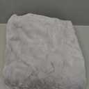 Faux Fur Comfy Bean Bag Chair Cover (No Filler), Fluffy Stuffed Animal Storage Bean Bag Covers Large Bean Bag Sofa for Adults, Premium Furry Fuzzy Beanbag for Living Room Bedroom, Light Gray