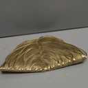 Rose Placemats Set of 4, 15" Non Slip Heat Insulation Table Place Mats,Gold Valentine's Day Placemats Dinner Place Mats Table Decorations Mother's Day Wedding Party Supplies