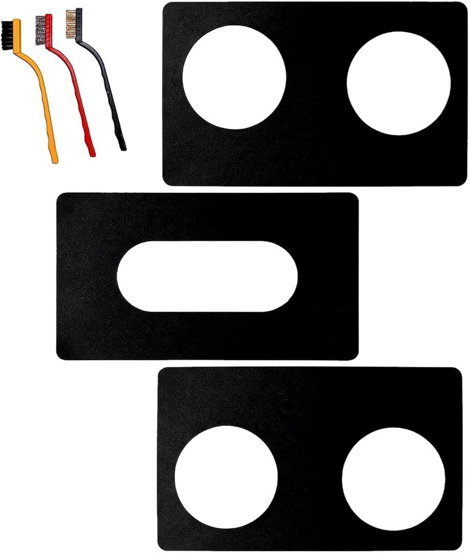 Stove Top Protector Replacement for LG Gas Stove Model LRGN6325X, Custom Cut, Easy to Clean Stove Liner,Upgraded 0.4MM Thickness Reusable Stove Burner Covers For Lg Stove Top Protector