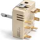 DG44-01006B PER001-12D Dual Burner Infinite Switch - Compatible with Samsung Range/Oven Surface Element Control, Fits for Samsung NE59J7750WS NE58K9850WS NE59M4310SS