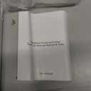 DRomance Flameless Window Candles with Remote and Timer, Battery Operated LED Taper Candles with Suction Cups Set of 6 Christmas Window Candle Holiday Decor(Silver Holders)