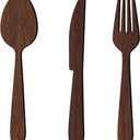 ABOOFAN Rustic Wooden Utensil Wall Decor 21.25In Large Fork Spoon Sign for Kitchen Dining Room Wall Decoration Farmhouse Kitchen Signs Decor