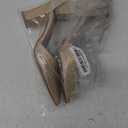 Women's Songful-6 by Forever Pointed Toe Ankle Strap Buckle Chunky Block Heel Sandals Size 9