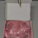 Beelu Pink Wigs for Women 26 Inch Long Wavy Wig Middle Part Lace Hairline Synthetic Heat Resistant Wig for Daily Party Cosplay Use