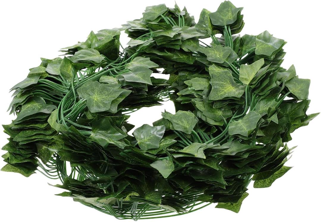 Cabilock Artificial Hanging Plant Fake 12 Pcs Rattan Vine Greenery Decor for Home Office Party