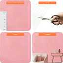 2 x seonta Pink Silk Contact Paper 16"x118" Peel and Stick Wallpaper Thick Waterproof Decorative Self Adhesive Vinyl Film Wrap Wall Paper for Cabinets Countertops Walls Table Desk