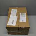 RACETOP White Paper Bags with Handles Bulk,8"x4.5"x10.8" 50Pcs,Kraft Paper Bags Party Favor Bags Shopping Bags Kraft Bags White Paper Gift Bags with Handles Bulk (1 Count (Pack of 100))