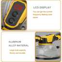 Tile vibration tool for Dewalt 20V Battery, tile vibration leveling machine with 8 Speed, Suction Cup, Digital Display,Max 25000r/Min, 150W Tile Suction Cup T for Floor Wall (Tool only)