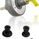 Valve Lapping Tool Kit Small Engine Valve Lapping Tool Attachment for Automobiles Motorcycles Atvs and Small Engines with 4 Suction Plates