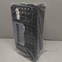 12 Pcs Under Couch Blocker for Bed Adjustable Furniture Plastic Under Bed Blocker with 30 Ties Black Couch Barriers for Dogs Pets Cats (Style 1)