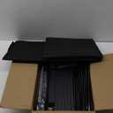 UNITSTAGE Shoe Rack, 7 Tier Shoe Storage Cabinet with Door 28 Pair Plastic Shoe Shelves Organizer for Closet, Entryway, Hallway, Bedroom, Black