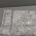 Madane Runner Rug 2'6''x8' Kitchen Runner, Hallway Runner Printed Vintage Rug 2.5x8ft Washable Rugs Soft Non-Slip Low Pile Runners for Hallways Laundry Room Rug, Grey