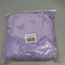 FYMNSI Toddler Baby Girl Butterfly Dress Princess Sleeveless Tulle Tutu Dress for Birthday Flower Girl Wedding Pageant Gowns (3-4T, Purple)