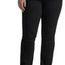 Lee Women's Legendary Mid Rise Bootcut Jean (10, Black)