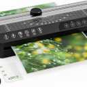 9-Inch Laminator Machine,A4 Cold & Thermal Laminator Machine,85-Second Quick Heat-Up,Thermal Lamination ABS Jam-Release,40 Pouches,Paper Cutter & Corner Rounder - Perfect for Teachers, Home & Office