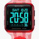 SKMEI Men's Sports Digital Watches Military Multifunction Watches for Women with Waterproof Alarm Dual Time Zones Stopwatch