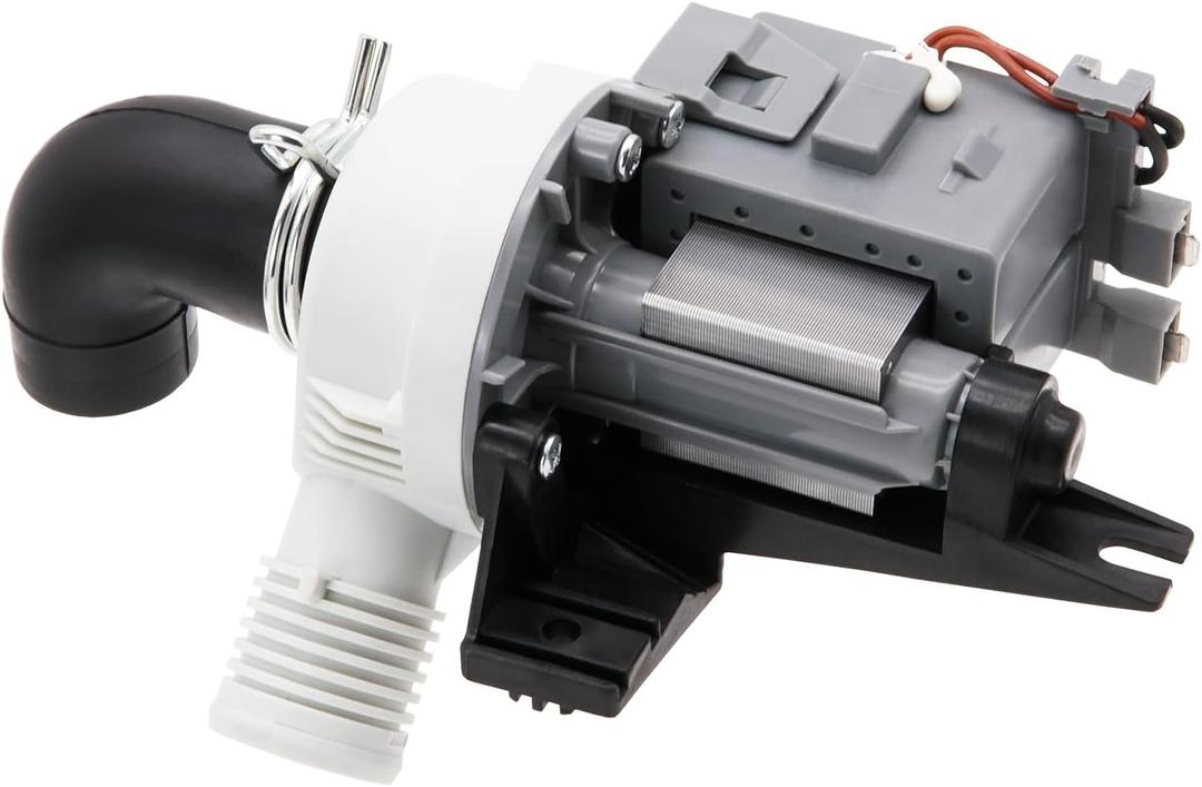 Siwdoy Washer Drain Pump Motor Compatible with Maytag Bravos XL MVWB725BW0 MVWB750YW0 MVWB850YW0 MVWB880BW0 MVWB950YG0 MVWB950YW0 MVWB980BG0 MVWB980BW0
