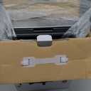 2 Tier Dish Drying Rack, Thicker Premium 304 Stainless Steel Dish Racks for Kitchen Counter, Automatic Drainage Spout, Dish Drainer & Drainboard Set with Utensil Holder and Cup Holder, Black