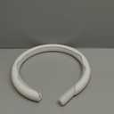 Frani Nappa Leather Steering Wheel Cover,Universal Fit 15 Inch-Premium Non-Slip Breathable Comfort Grip for Cars Trucks SUVs,Anti-Slip Durable Interior Upgrade White