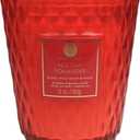 Diamante Holiday Candle Collection Variation, Holiday Pomander, 21 oz, 3 Cotton Wicks, Large Glass Jar