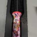 CALISTA GoGo Mini Heated Round Brush | Curl, De-Frizz, and Style Hair with the Mini 7 Styling Tool | Heats to 365F | Perfect for Travel | Dual Voltage | Compatible for Most Hair Types (Pink Petals)